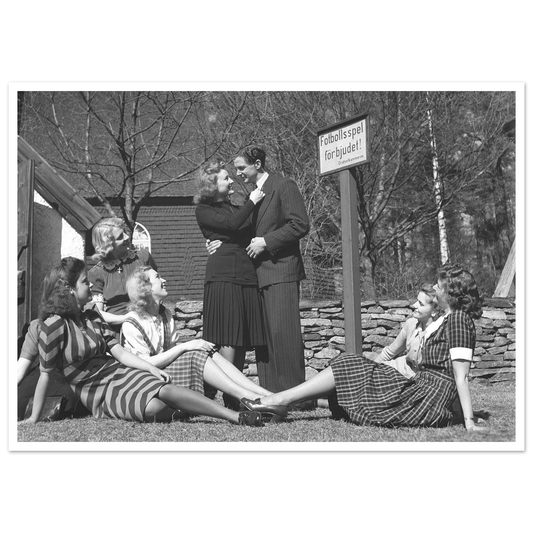 Poster postrar affisch affischer vintage bilder nostalgi Sverige 1940-talet