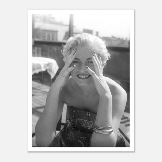 Anita Ekberg La dolce vita Fellini filmstjärnor moviestars diva sexsymbol poster tavla tavlor affischer