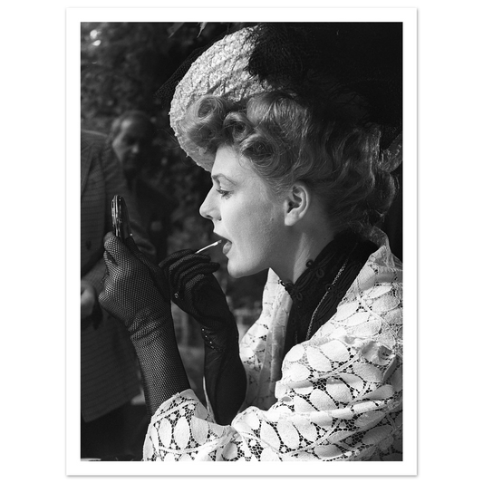 Femme fatale skådespelare smink make up vintage postrar foton tavlor