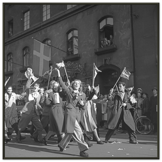 Kungsgatan 1945 Fred Freden Stockholm
