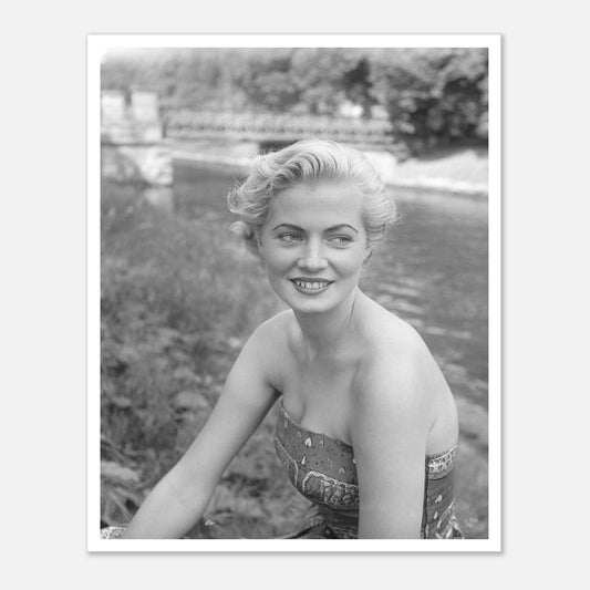 Anita Ekberg La dolce vita filmstjärnor skådisar kändisar tavla tavlor diva sexsymbol poster postrar affisch affischer