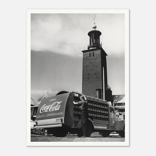 Stockholms stadshus stadshuset coca cola Volvo poster postrar tavla tavlor
