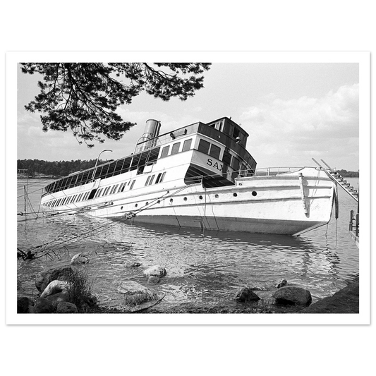 Skärgårdsbåtar Stockholms skärgård affisch poster affischer och postrar