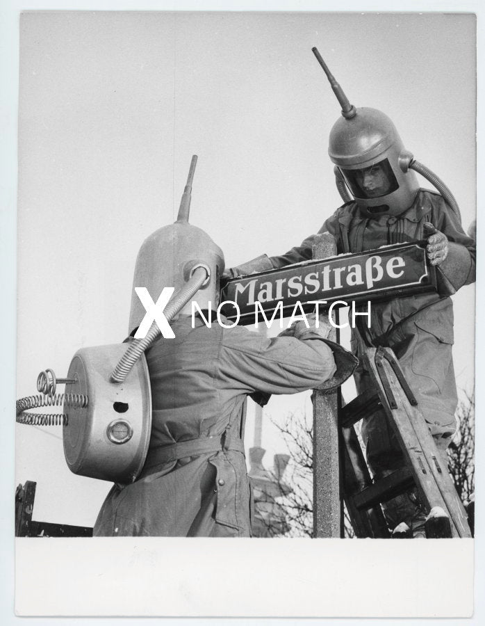 Mars strasse vintage collectible photograph  SJBERG BILDBYR