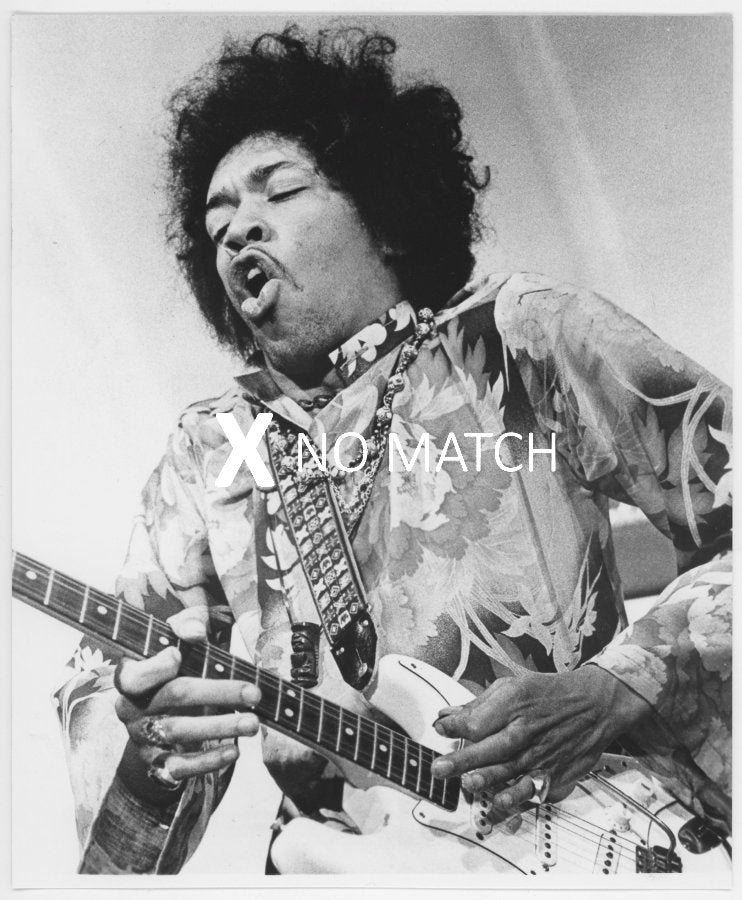 Jimi Hendrix vintage photograph