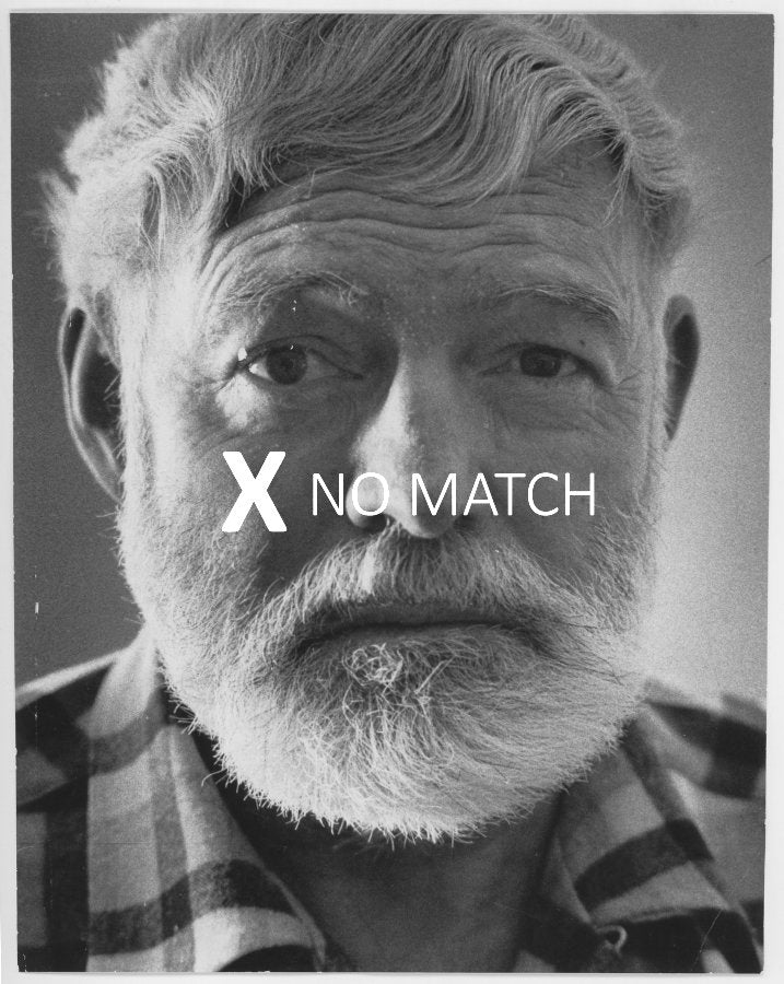 Ernest Hemingway vintage 1961 photograph