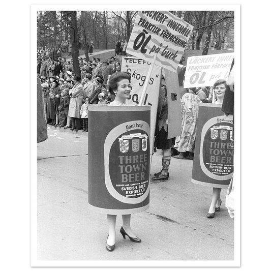 Fira den första svenska ölburkens 70-årsdag