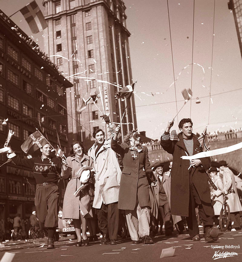 Freden på Kungsgatan 1945