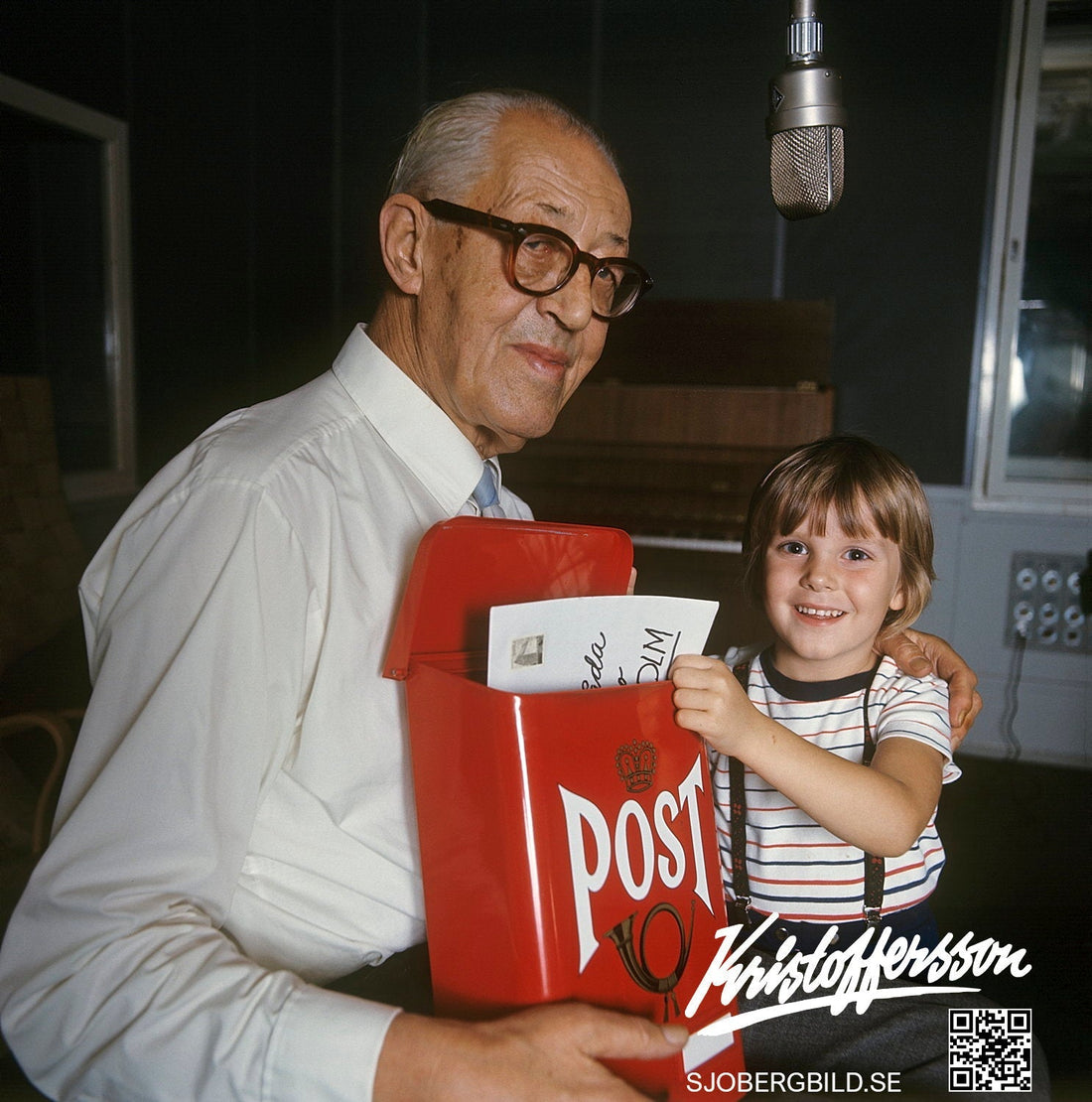 Radioprogrammet Barnens brevlåda med Farbror Sven jubilerar