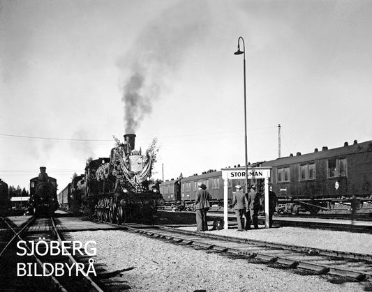 Invigningen av Inlandsbanan den 6 augusti 1937