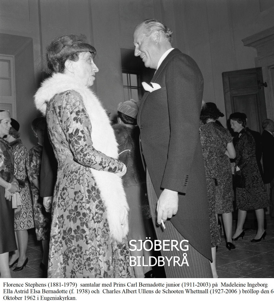 Florence Stephens och Prins Carl 1962