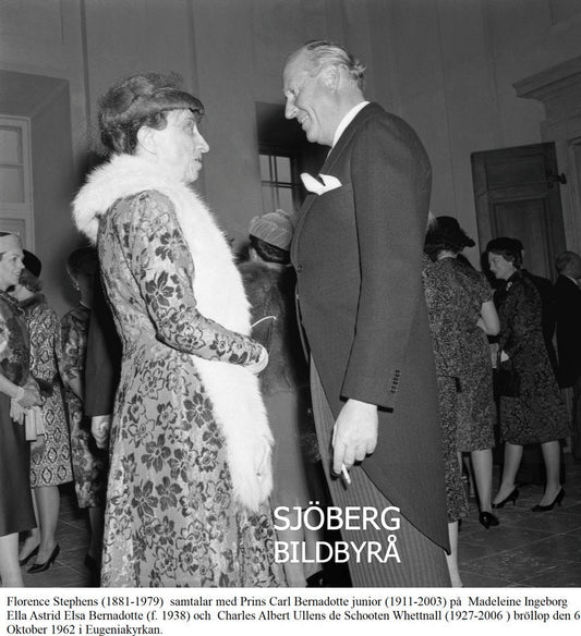 Florence Stephens och Prins Carl 1962