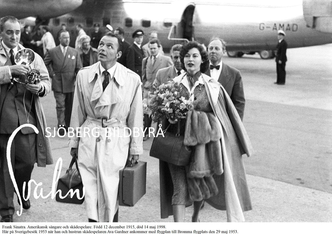 Frank Sinatra och Ava Gardner - ett mytomspunnet kärlekspar