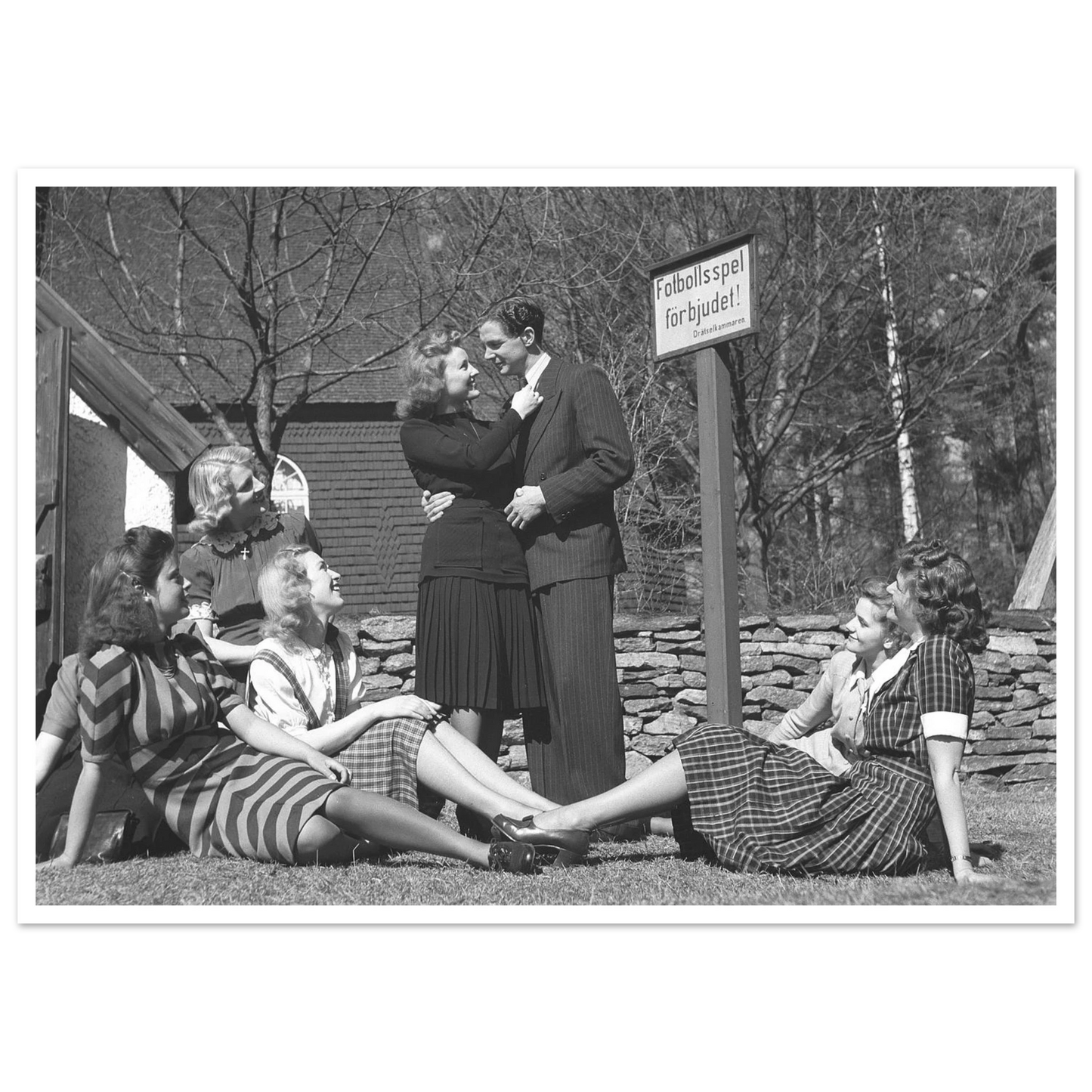 Poster postrar affisch affischer vintage bilder nostalgi Sverige 1940-talet