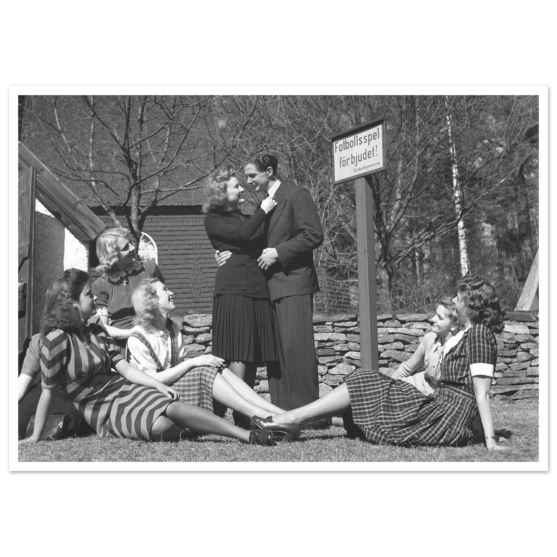 Poster postrar affisch affischer vintage bilder nostalgi Sverige 1940-talet