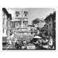 Spanska trappan Rom Italien tavla tavlor som postrar posters Roma Vintage Italy