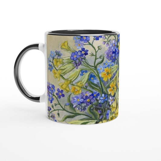 Mugg Muggar blommor vintage

