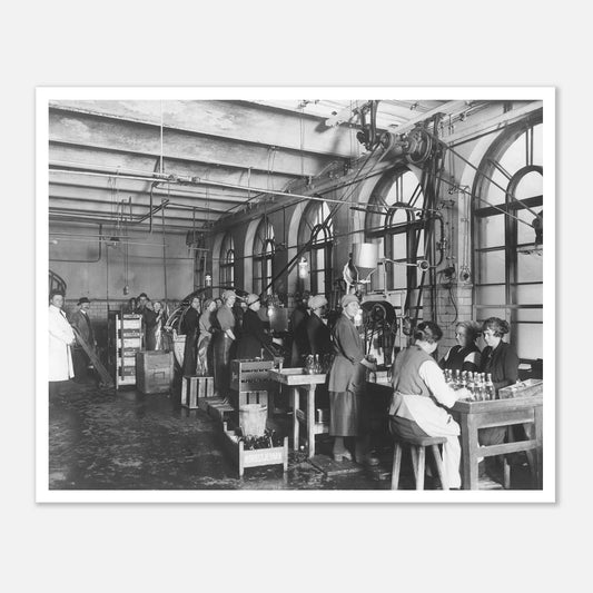 Nordstjernan mineralvatten bryggeri stockholm nostalgi vintage storytelling näringslivshistoria kvinnor sekelskifte poster postrar affischer tavlor