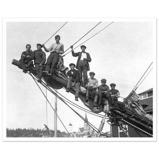 Sjömän Västkusten Bohuslän poster postrar Sverige tavla tavlor