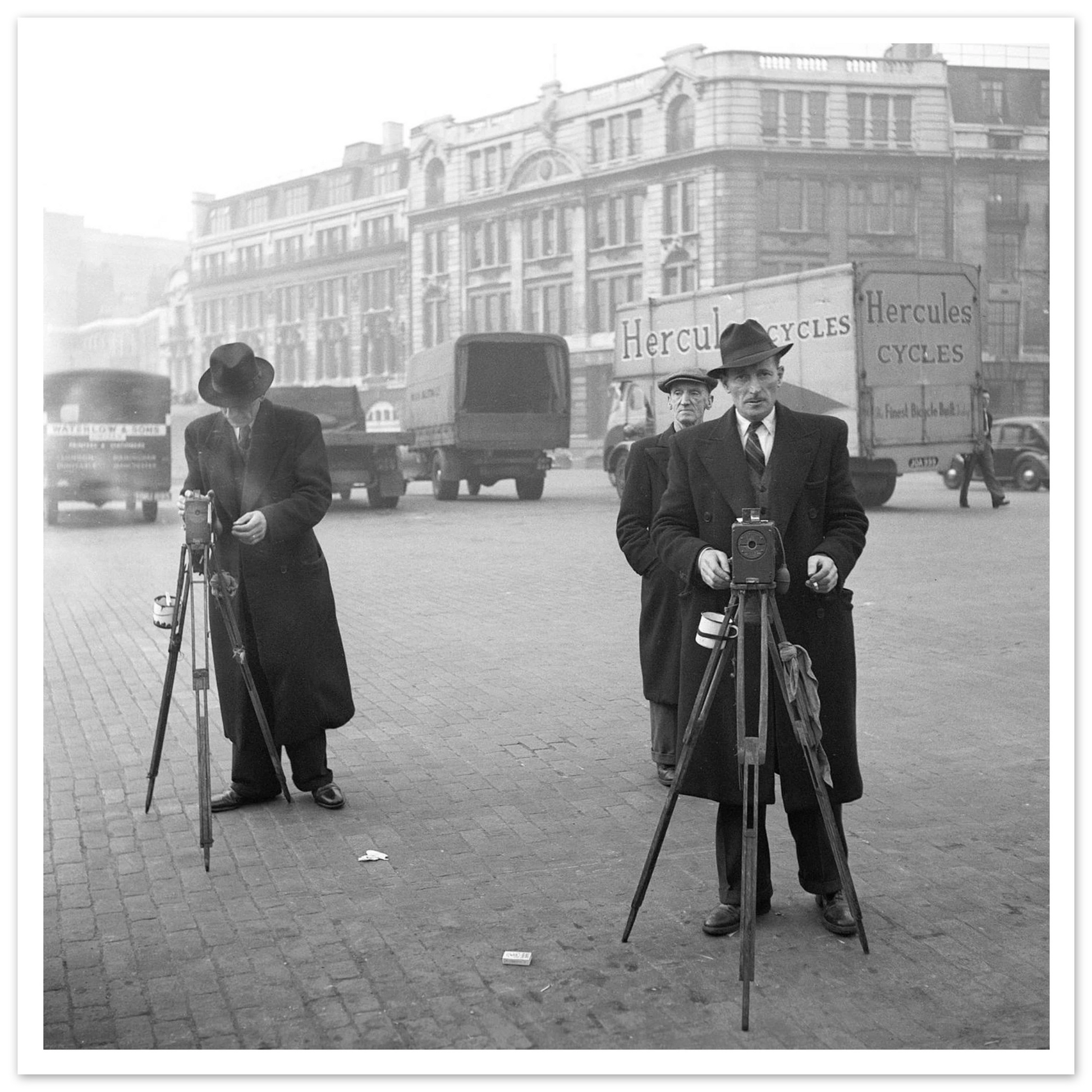 London England Londoner fifties