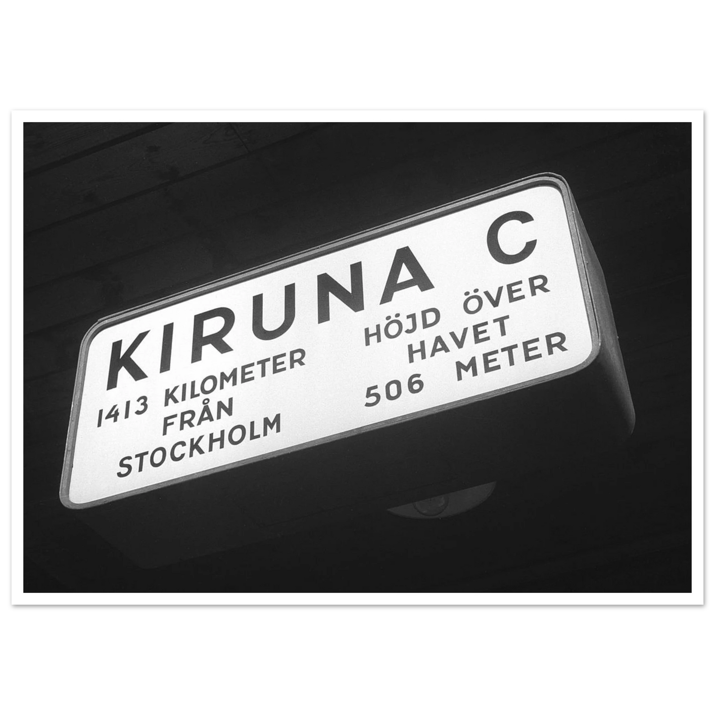 Kiruna Stockholm Norrbotten Lappland Sverige Gruva LKAB järnmalm poster postrar affisch och affischer vintage